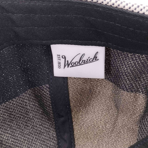ウールリッチ WOOLRICH バッファローチェック キャップ メンズ