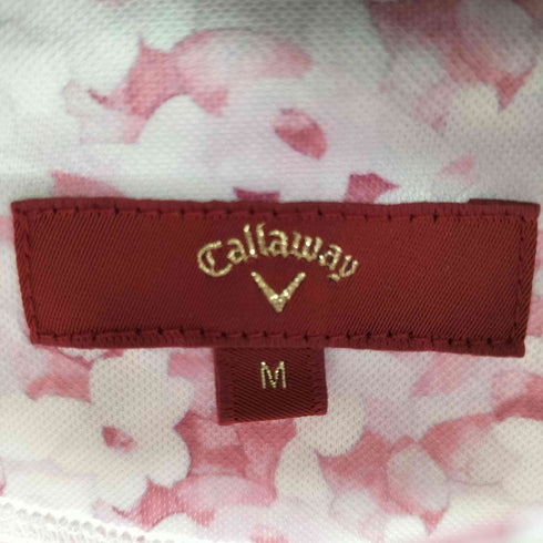 キャロウェイ Callaway フラワープリント シャツ スカート セットアップ レディース シャツ:M スカート:L