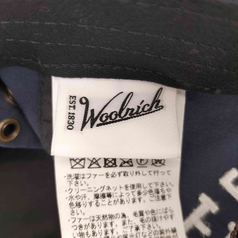 ウールリッチ WOOLRICH リサイクルナイロン オックスフォード フィールドテスト キャップ メンズ