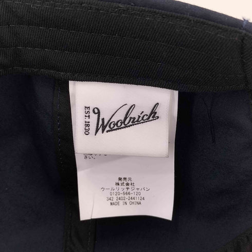 ウールリッチ WOOLRICH ロゴワッペン キャップ メンズ