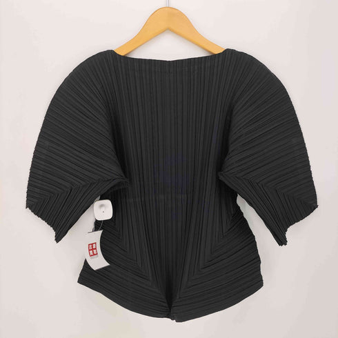 イッセイミヤケ ISSEY MIYAKE 80s archive 筆タグ 本人期 変形 プリーツブラウス レディース