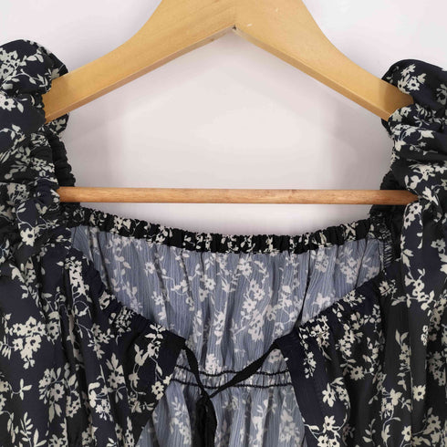 リリーブラウン Lily Brown インテージフラワーパターンブラウス レディース ONE SIZE