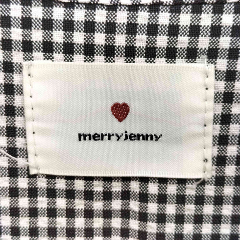 メリージェニー merry jenny なみなみカラーシャツワンピース レディース FREE