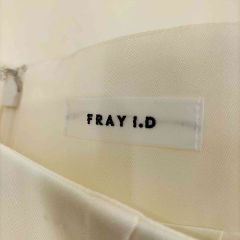 フレイアイディー FRAY I.D 24SS ダブルサテンストレートスカート レディース JPN:0