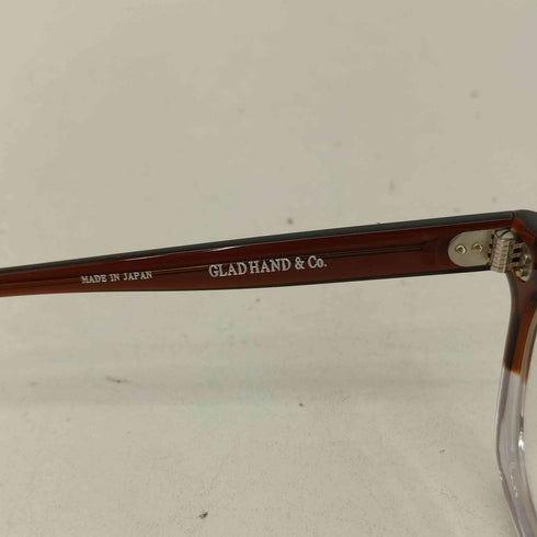 グラッドハンド GLADHAND 丹羽雅彦 ツートン ウェリントン グラス メンズ