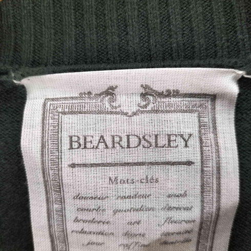 ビアズリー BEARDSLEY モックネックニットコンビワンピース レディース FREE