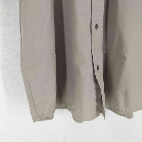 ハリトン HARRITON 企業ロゴ刺繍 BD S/S シャツ メンズ JPN:XL