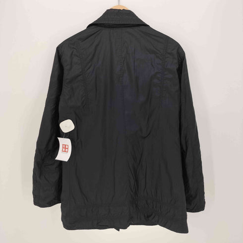 イッセイミヤケ ISSEY MIYAKE Haat エンボス加工 ナイロントレンチコート レディース JPN:2