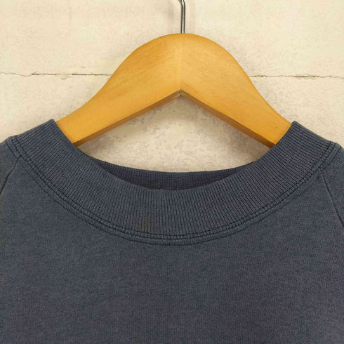 GIORGIO JEANS フロントロゴ刺繍 ラグランスウェット メンズ