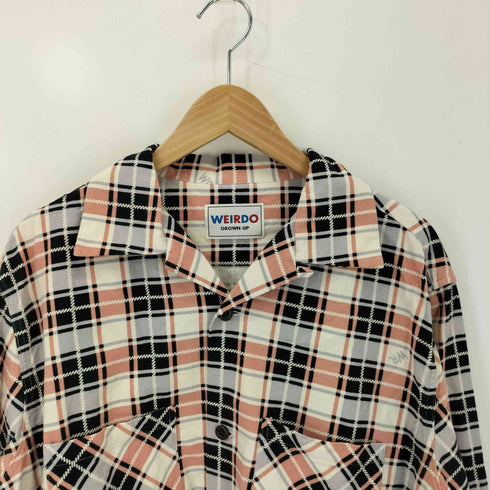 ウィアード WEIRDO 24AW WIND UP - L/S CHECK SHIRTS メンズ JPN:L