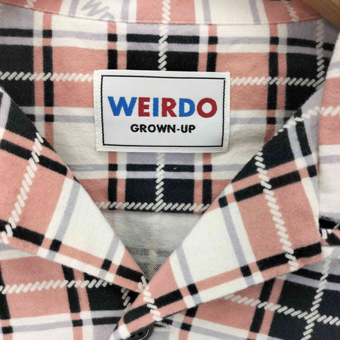 ウィアード WEIRDO 24AW WIND UP - L/S CHECK SHIRTS メンズ JPN:L