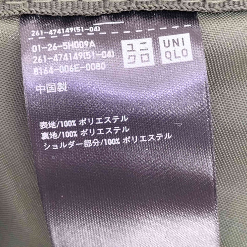 ユニクロ UNIQLO ラウンドショルダーバッグ/メッシュ メンズ ONE SIZE