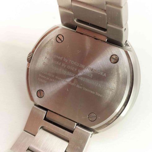 イッセイミヤケ ISSEY MIYAKE TOシリーズ automatic ステンレススチール 腕時計 メンズ