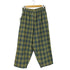ギャングスタビル GANGSTERVILLE 24SS LOCOS - CHECK EASY PANTS メンズ JPN:L