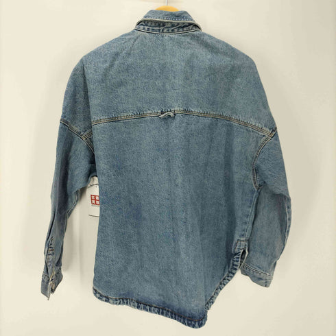 ザラ ZARA 2nd型 オーバーサイズデニムジャケット レディース import:S