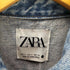 ザラ ZARA 2nd型 オーバーサイズデニムジャケット レディース import:S
