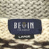 BEVIN FOR MARKET ネイティブ柄 ジップアップ カウチン ニットセーター メンズ import:L