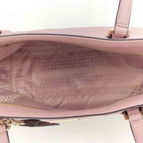ケイトスペード Kate spade プレートロゴ トートバッグ レディース