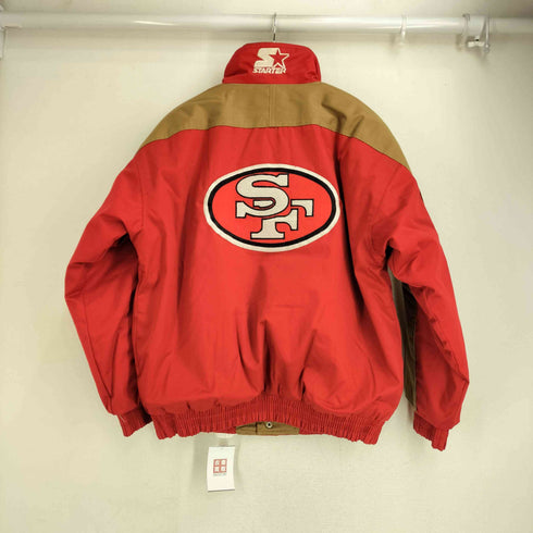 スターター STARTER 90s NFL フットボールチーム 刺繍 中綿 ジャケット メンズ import:L