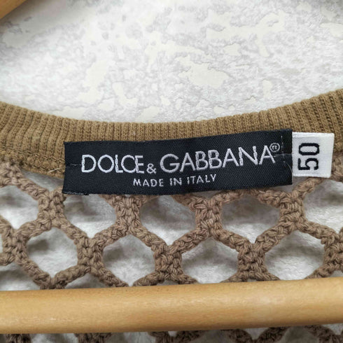 ドルチェアンドガッバーナ DOLCE&GABBANA 03SS メッシュタンクトップ Y2K メンズ 50