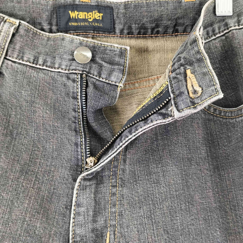ラングラー Wrangler ブラックデニムパンツ メンズ 34