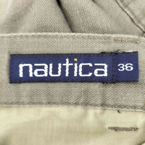 ノーティカ NAUTICA リネン混ツータックハーフパンツ メンズ 36