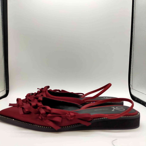 ユナイテッドアローズ UNITED ARROWS SY マルチリボンバックベルト ポインテッドトゥ パンプス レディース 23 1/2