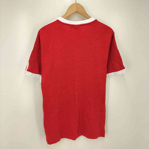 アディダスオリジナルス adidas Originals Adicolor Classics 3-Stripes Tee トレフォイルロゴ 刺繍 リンガー Tシャツ メンズ JPN:M