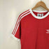 アディダスオリジナルス adidas Originals Adicolor Classics 3-Stripes Tee トレフォイルロゴ 刺繍 リンガー Tシャツ メンズ JPN:M