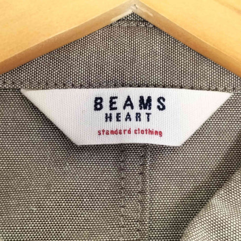 ビームスハート BEAMS HEART サイドピンタック シャツワンピース レディース ONE SIZE