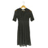トッコクローゼット tocco closet ボウタイリボン 配色 フラワーレース ワンピース レディース JPN:M