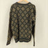 RON CHERESKIN USA製 総柄ウール混ニットセーター メンズ import:XL