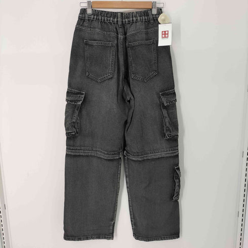LOVE KILLER} スタッズカーゴデニムパンツ メンズ