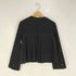 ザラ ZARA バックプリーツ 切替 ノーカラー ジャケット レディース import:S