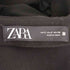 ザラ ZARA バックプリーツ 切替 ノーカラー ジャケット レディース import:S