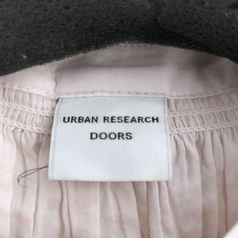 アーバンリサーチドアーズ URBAN RESEARCH DOORS 25ss コットンボイルロールアップスリーブブラウス レディース JPN:M