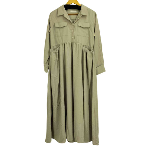 エフバイロッソアーバンリサーチ F by ROSSO URBAN RESEARCH 25ss フラップデザインシャツワンピース レディース JPN:38