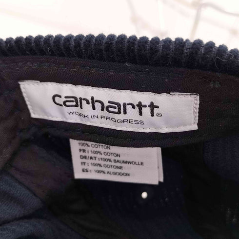 カーハートワークインプログレス Carhartt WIP Dennis Cap Corduroy Logo embroidery メンズ ONE SIZE