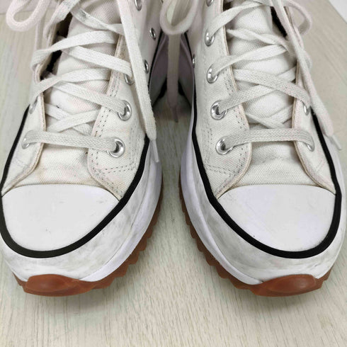 コンバース CONVERSE RUN STAR HIKE WHITE HI CUT レディース JPN:24