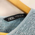 ザラ ZARA パフスリーブシャーリングワンピース レディース import:XS