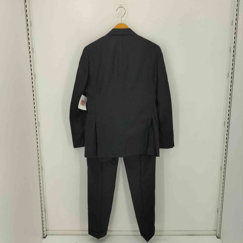 アーバンリサーチドアーズ URBAN RESEARCH DOORS ウール シルク ストライプ 3Bテーラードジャケット パンツ セットアップ メンズ 46