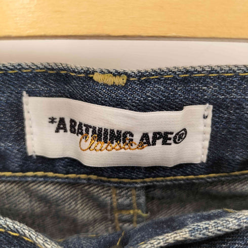 アベイシングエイプ A BATHING APE デニムミニスカート レディース JPN:XS