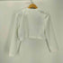 ザラ ZARA Cropped Buttoned Textured Jacket 金ボタン レディース import:M