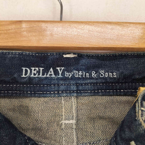 DELAY by win&sons Y2K ブーツカット デニム パンツ メンズ JPN:1