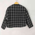 ザラ ZARA Textured Weave Quilted Jacket 中キルティング ツイードジャケット レディース import:S