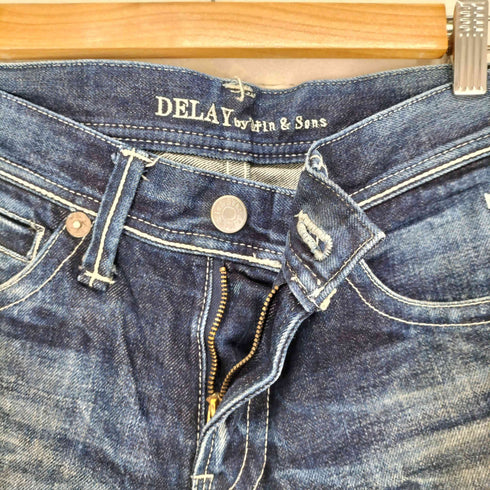 DELAY by win&sons Y2K ブーツカット デニム パンツ メンズ JPN:2