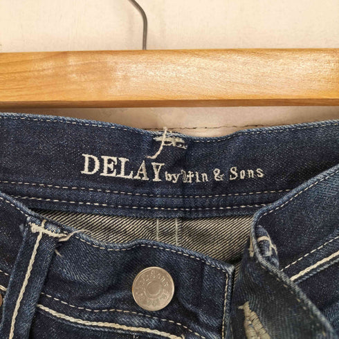 DELAY by win&sons Y2K ブーツカット デニム パンツ メンズ JPN:2