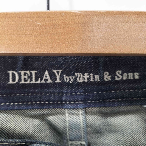 DELAY by win&sons Y2K ブーツカット デニム パンツ メンズ JPN:2
