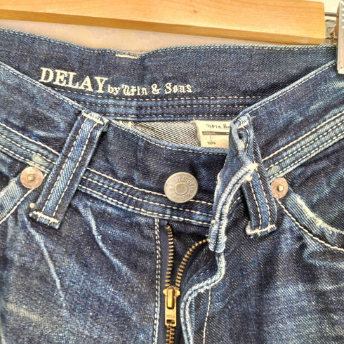 DELAY by win&sons Y2K ブーツカット デニム パンツ メンズ JPN:1