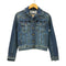 ザラ ZARA ダメージデニムジャケット レディース import:XS